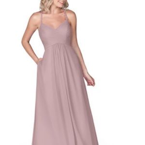 Azazie Maven. Size A4 in color Vintage Mauve.